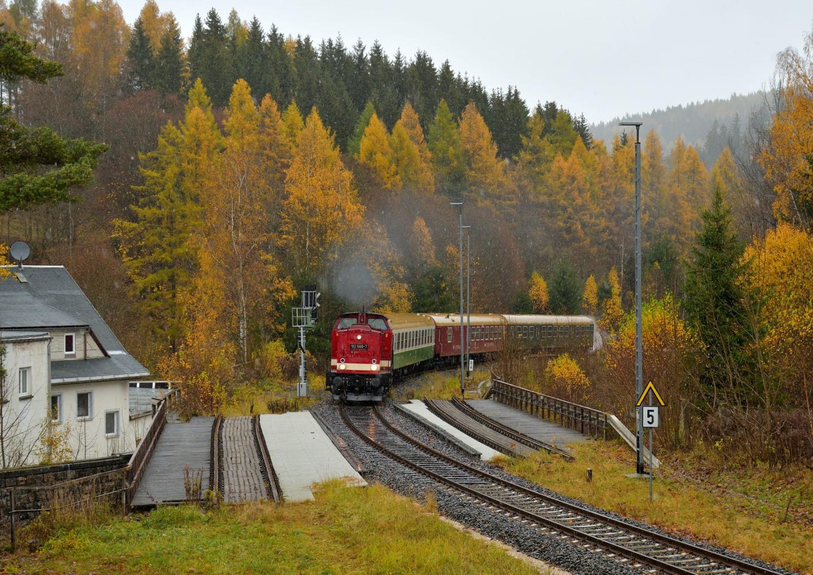 Erfurt und seine Faszination der Altstadt im romantischen Herbst